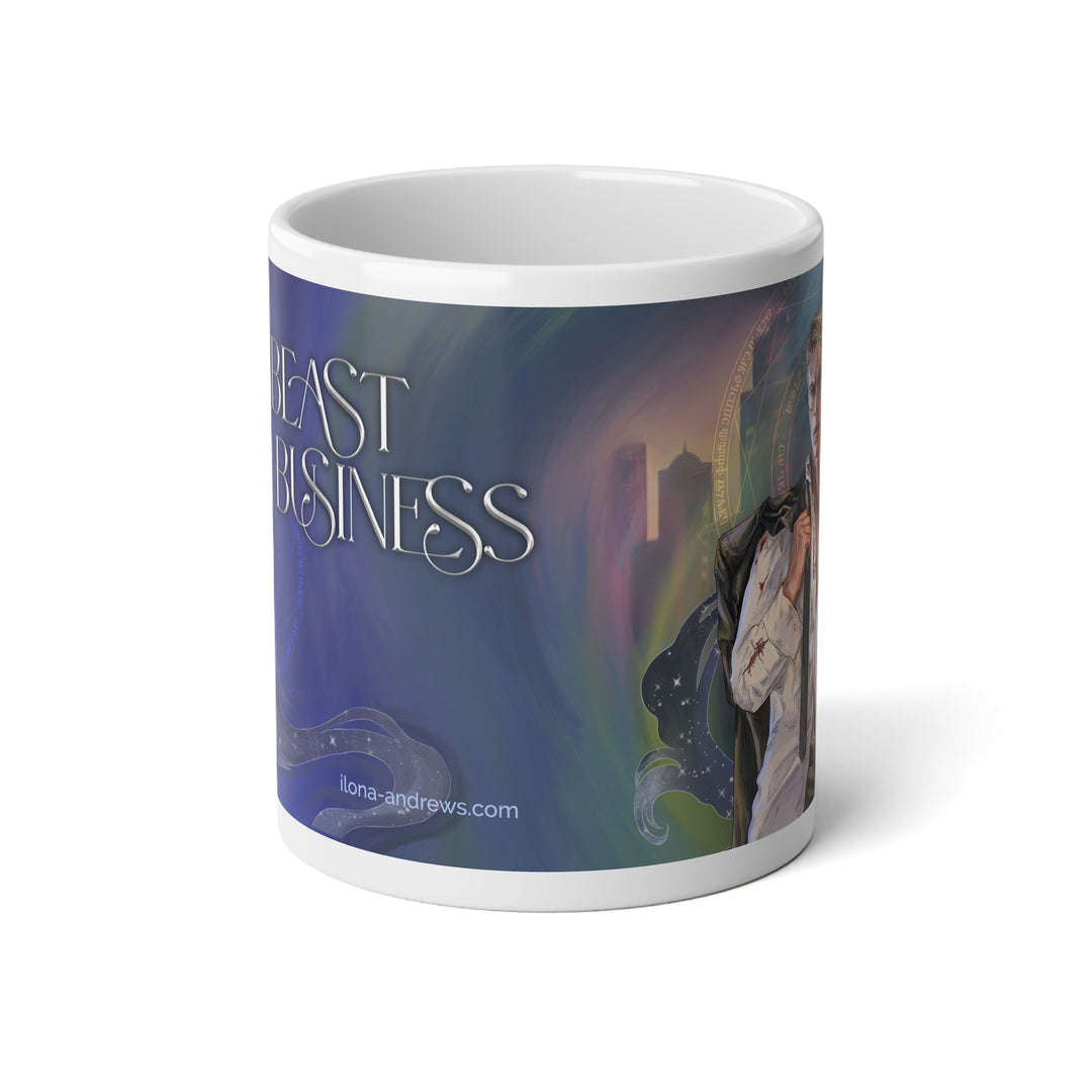 Jumbo Hidden Legacy Ceramic Mug - Beast Business (20 oz)