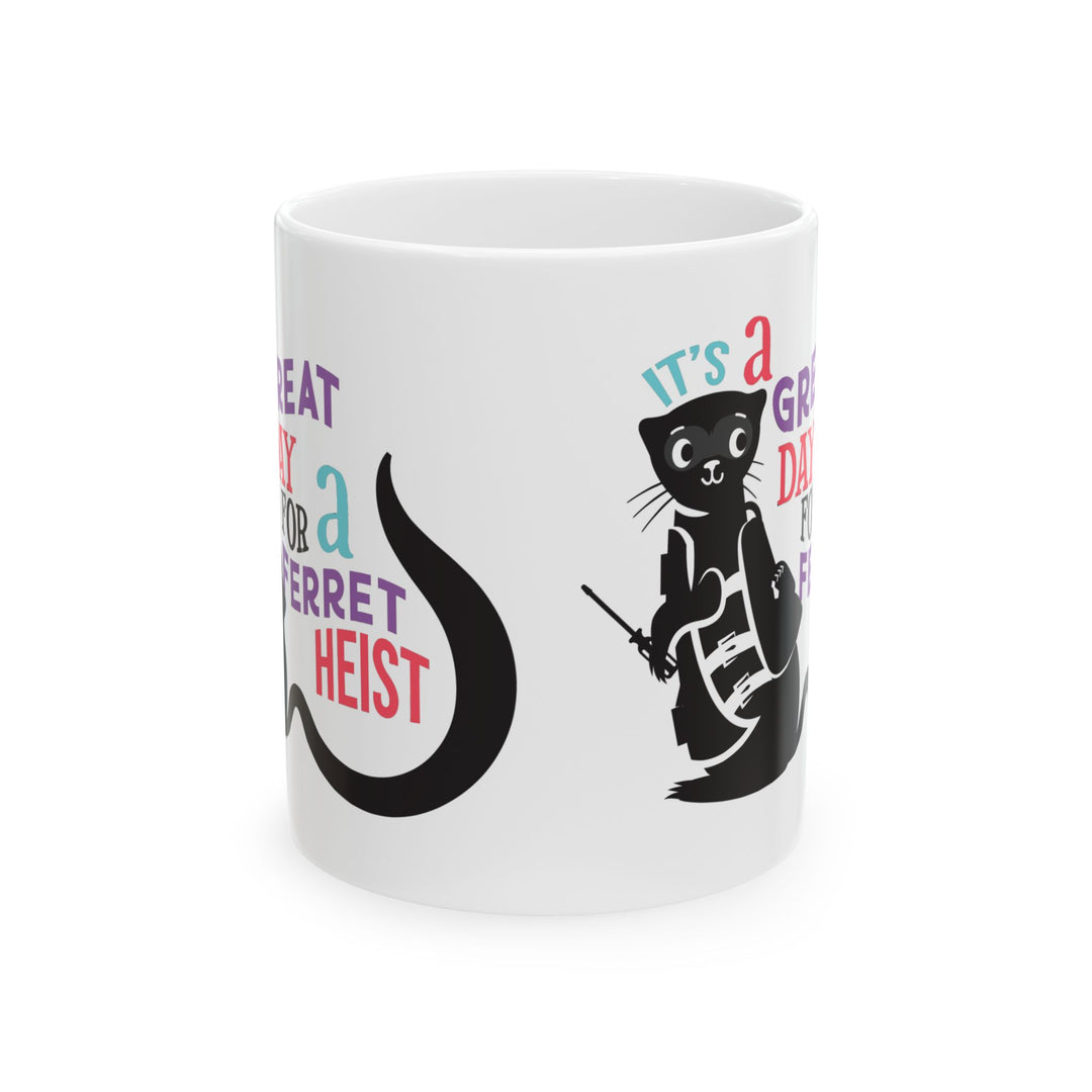 Hidden Legacy Ceramic Mug — Ferret Heist (11oz/15oz)