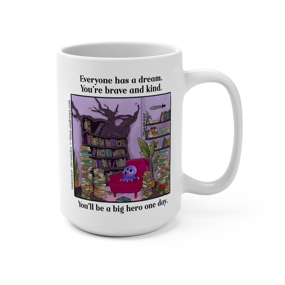 Book Nook Ceramic Mug (15 oz) — Big Hero