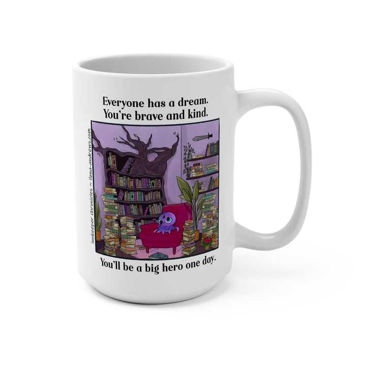 Book Nook Ceramic Mug (15 oz) — Big Hero