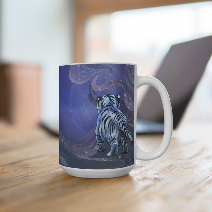 Hidden Legacy Mug(15 oz) — Secrets (Tiger, right side.)