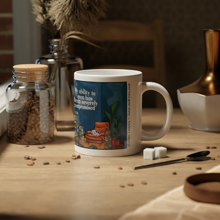 Jumbo Reading Nook Ceramic Mug - Ability to Even (20 oz)