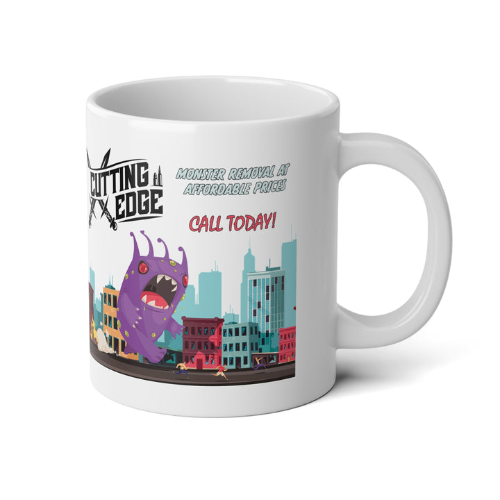 Jumbo KD Ceramic Mug - Cutting Edge (20 oz)