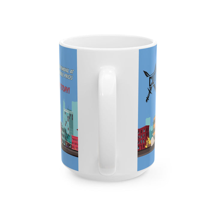 KD Ceramic Mug — Cutting Edge (11oz/15oz)