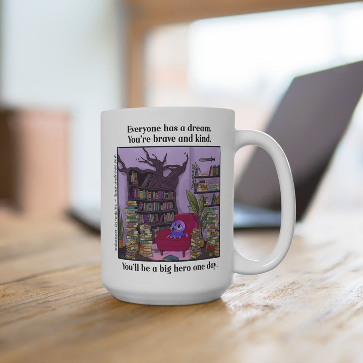 Book Nook Ceramic Mug (15 oz) — Big Hero
