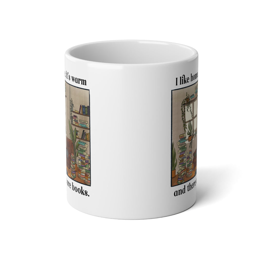 Jumbo Reading Nook Ceramic Mug - I Like Home (20 oz)