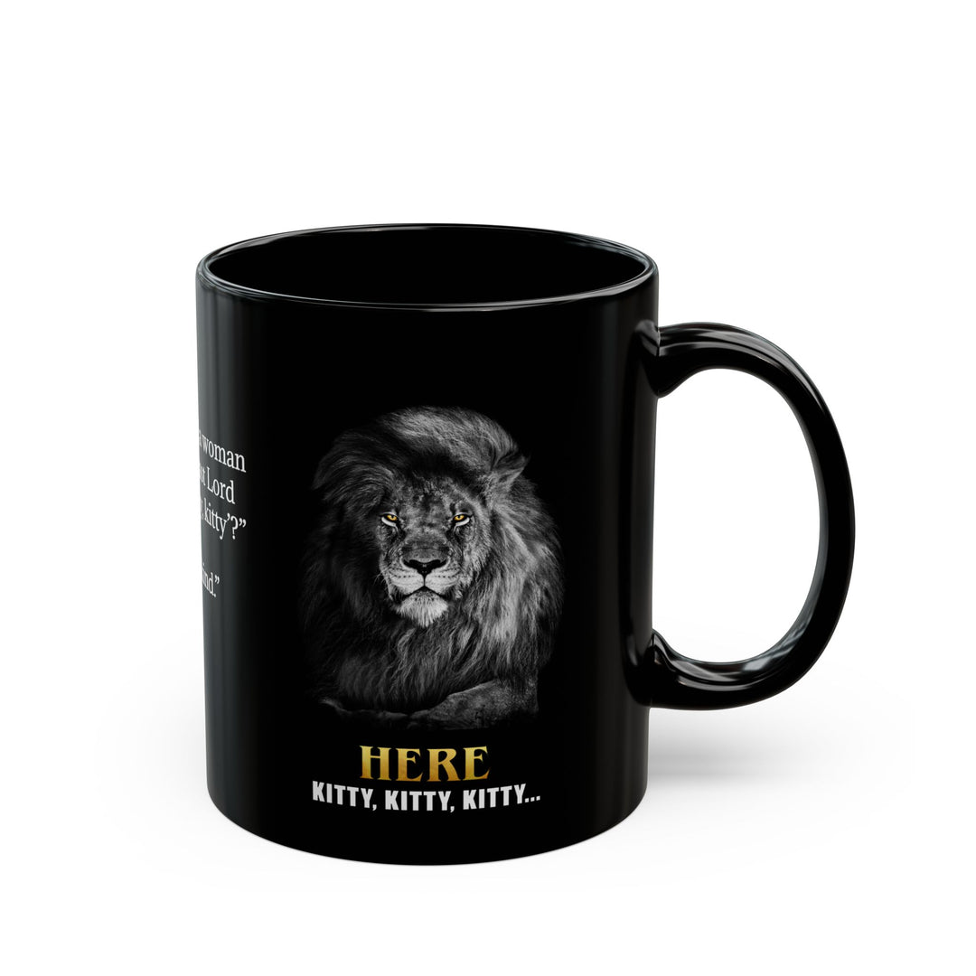 KD Ceramic Mug — Here, Kitty, Kitty (11oz, 15oz)