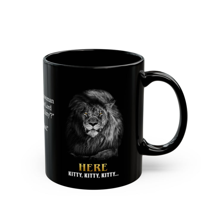 KD Ceramic Mug — Here, Kitty, Kitty (11oz, 15oz)