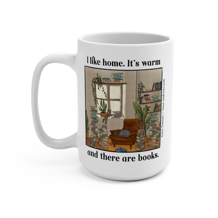 Book Nook Ceramic Mug (15 oz) — I Like Home