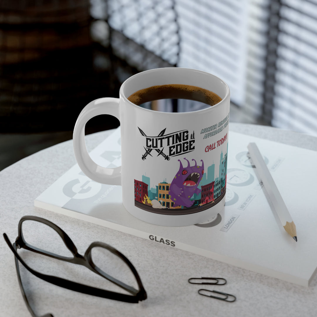 Jumbo KD Ceramic Mug - Cutting Edge (20 oz)