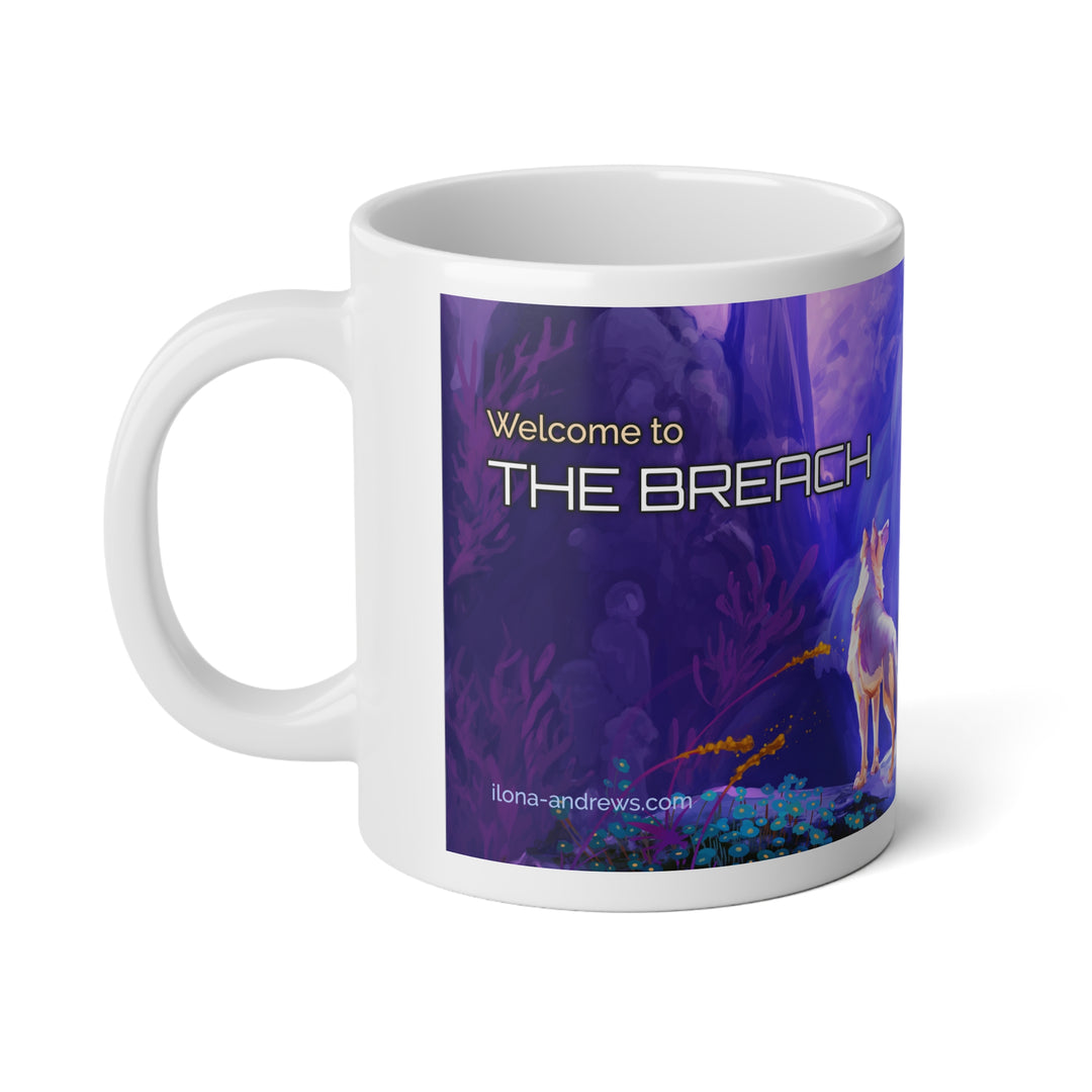Jumbo Inheritance Ceramic Mug - Welcome to the Breach (20 oz)