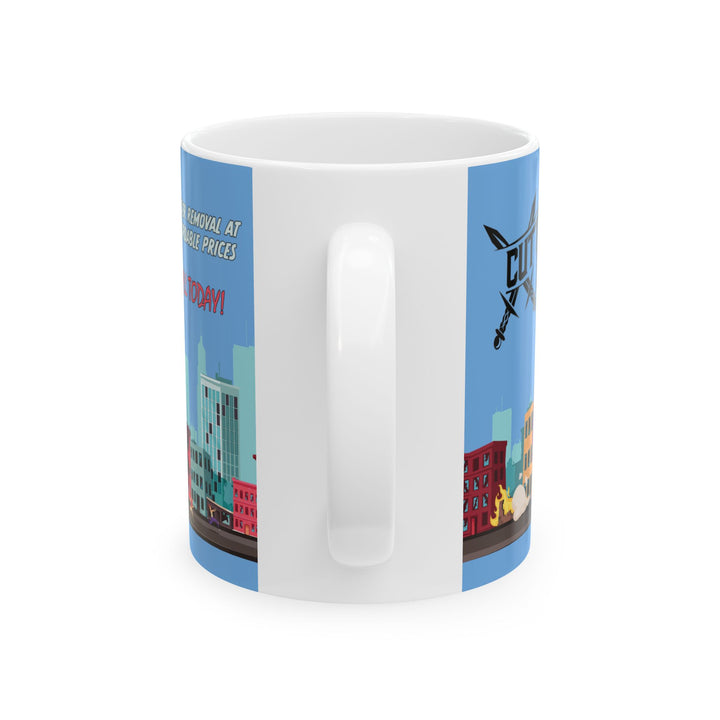 KD Ceramic Mug — Cutting Edge (11oz/15oz)