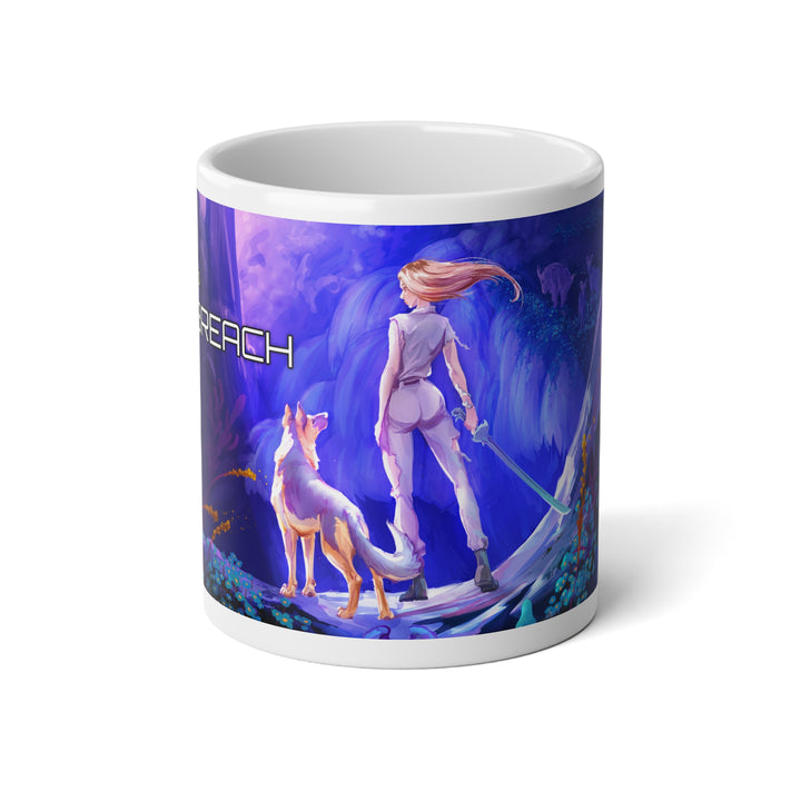 Jumbo Inheritance Ceramic Mug - Welcome to the Breach (20 oz)