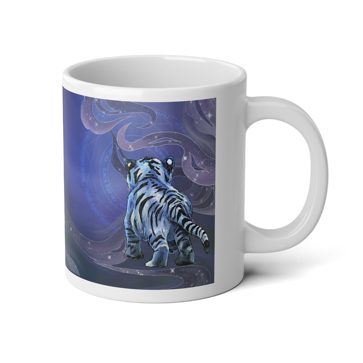 Jumbo Hidden Legacy Ceramic Mug - Secrets (Tiger on the right) (20 oz)