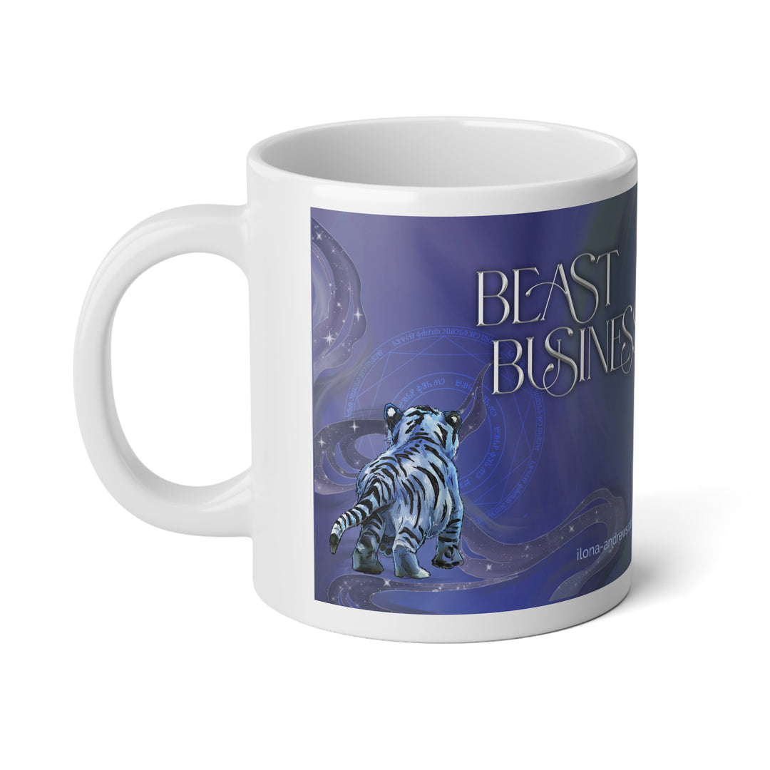 Jumbo Hidden Legacy Ceramic Mug - Beast Business (20 oz)