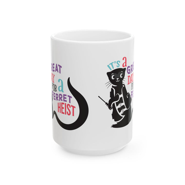 Hidden Legacy Ceramic Mug — Ferret Heist (11oz/15oz)