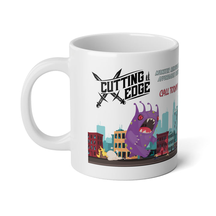 Jumbo KD Ceramic Mug - Cutting Edge (20 oz)