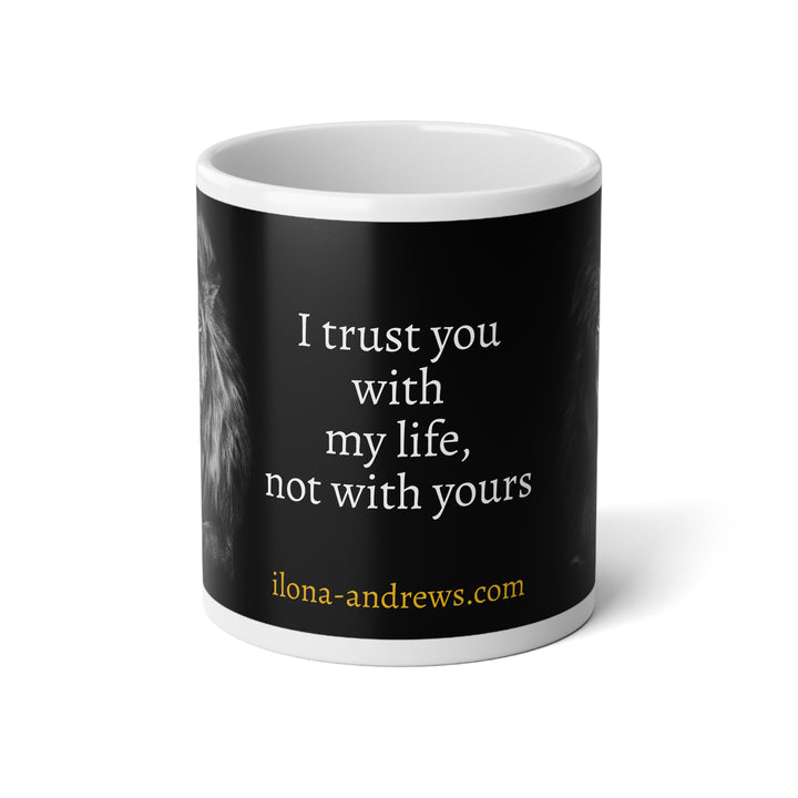 Jumbo KD Ceramic Mug - Trust (20 oz)