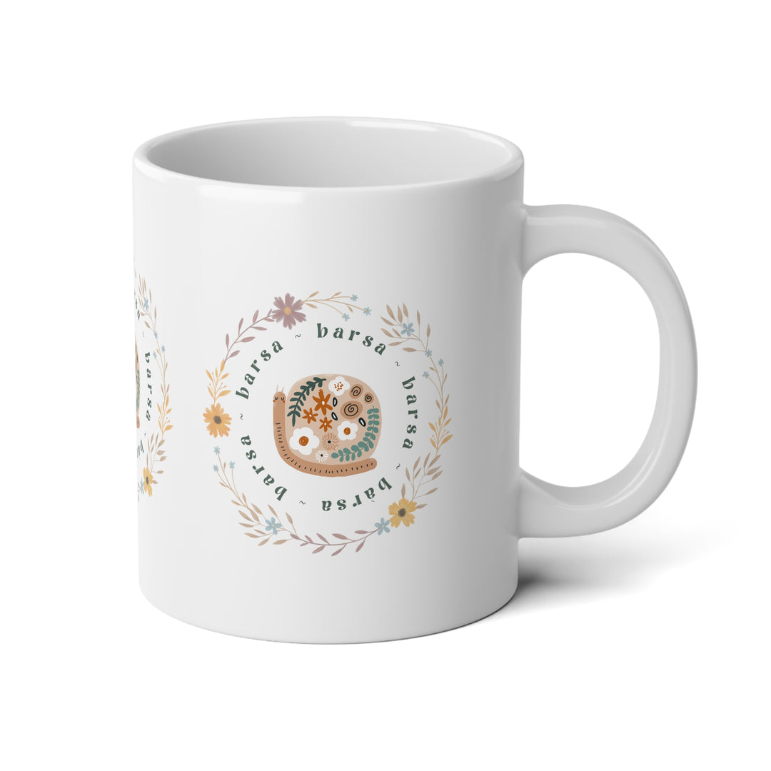 Jumbo Innkeeper Ceramic Mug - Barsa Snail (3 snails per mug) (20 oz)