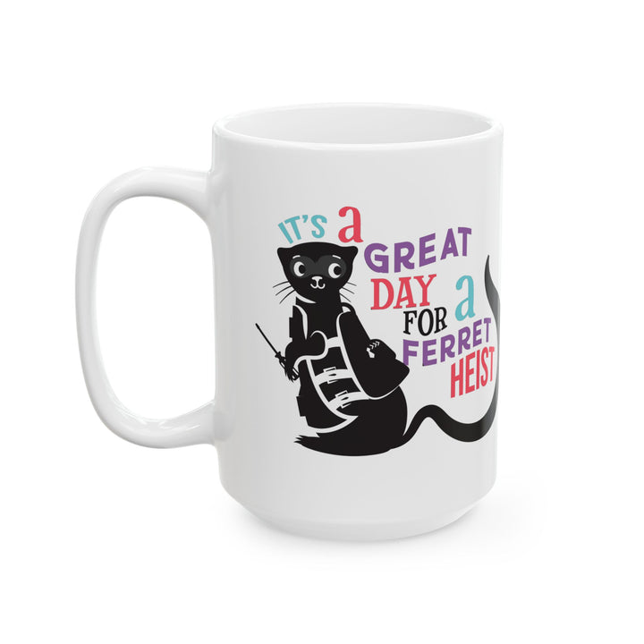 Hidden Legacy Ceramic Mug — Ferret Heist (11oz/15oz)