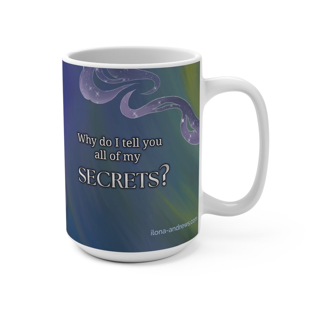Hidden Legacy Mug(15 oz) — Secrets (Tiger, left side.)