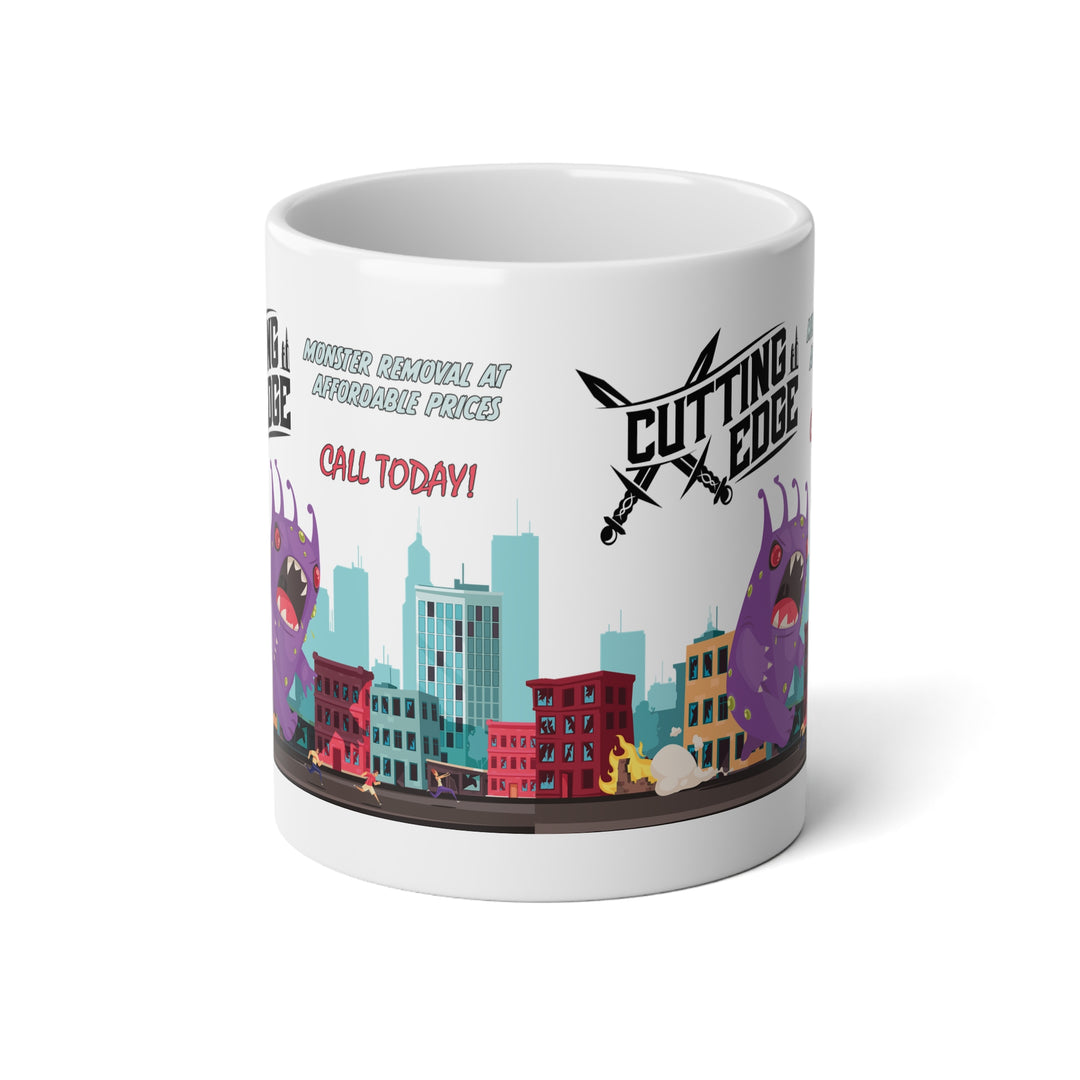 Jumbo KD Ceramic Mug - Cutting Edge (20 oz)