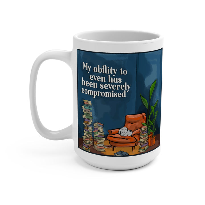 Book Nook Ceramic Mug (15 oz) — Ability to Even
