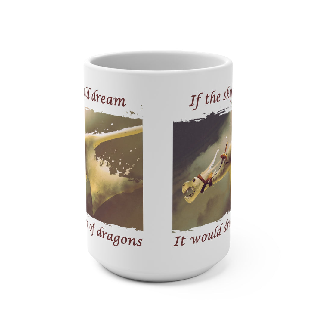 Edge Ceramic Mug (15 oz) — Sky Dreams