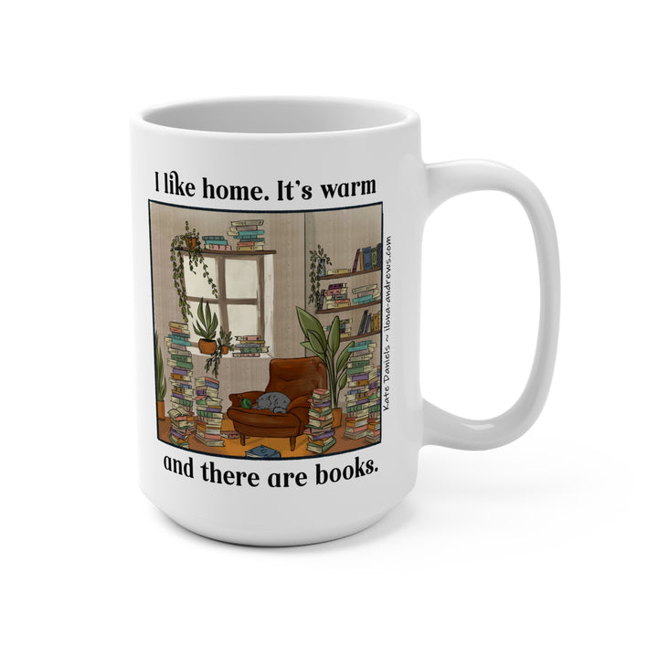 Book Nook Ceramic Mug (15 oz) — I Like Home