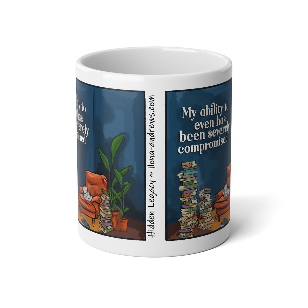 Jumbo Reading Nook Ceramic Mug - Ability to Even (20 oz)
