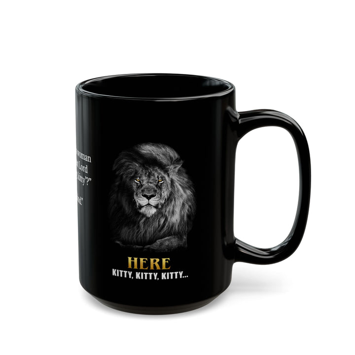 KD Ceramic Mug — Here, Kitty, Kitty (11oz, 15oz)