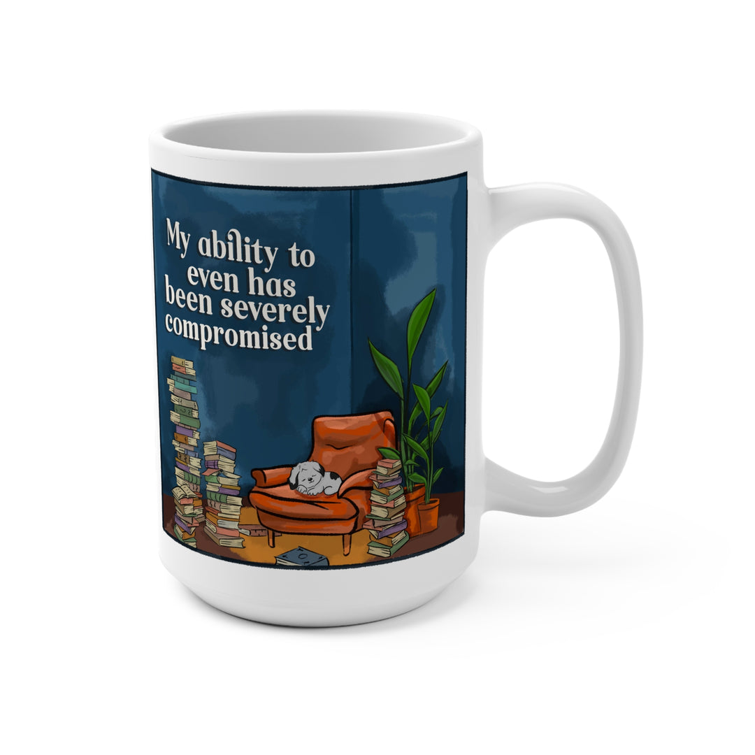 Book Nook Ceramic Mug (15 oz) — Ability to Even