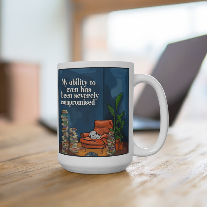 Book Nook Ceramic Mug (15 oz) — Ability to Even