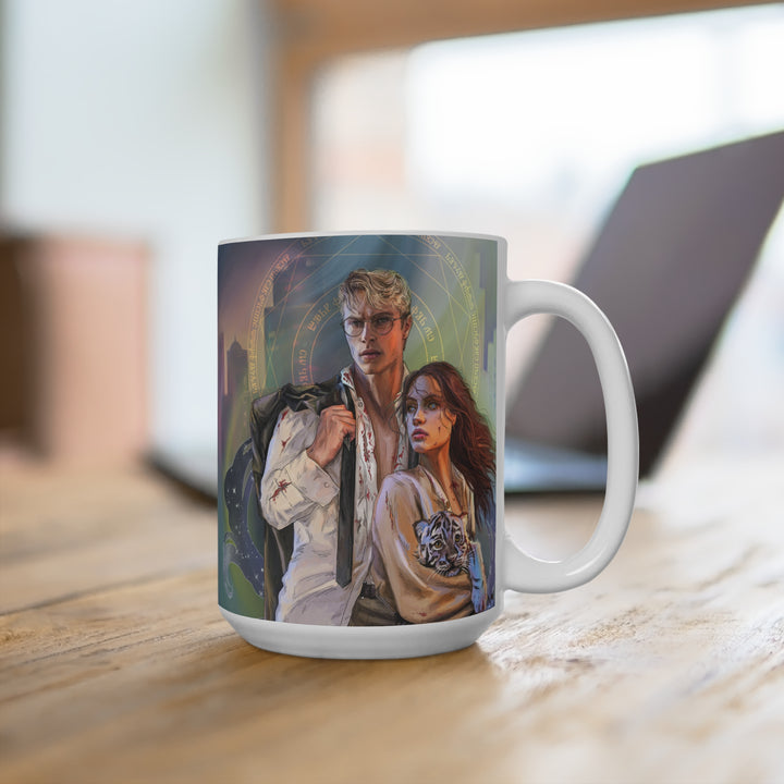 Hidden Legacy Mug(15 oz) — Beast Business (Tiger, left side.)